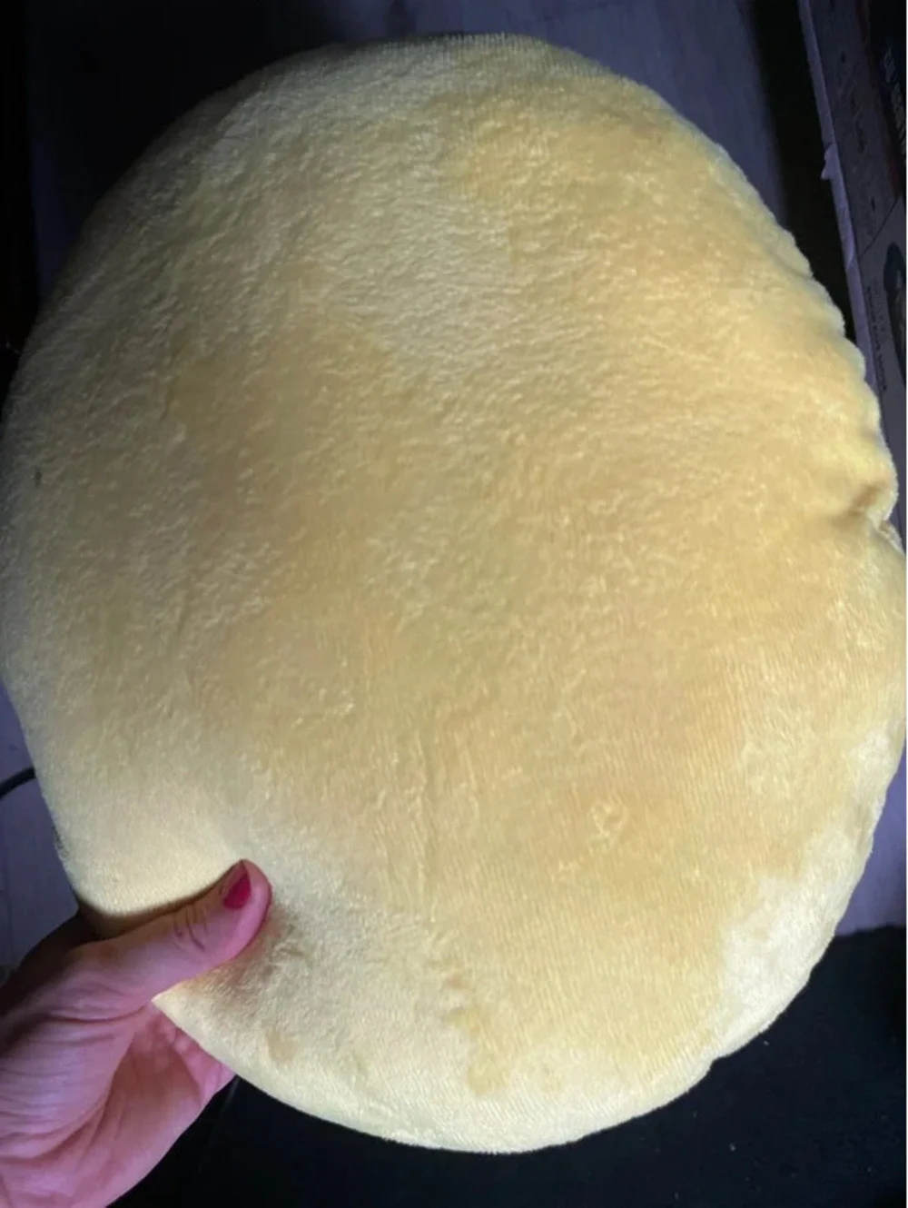 2 emoji pillow smilie face 11”